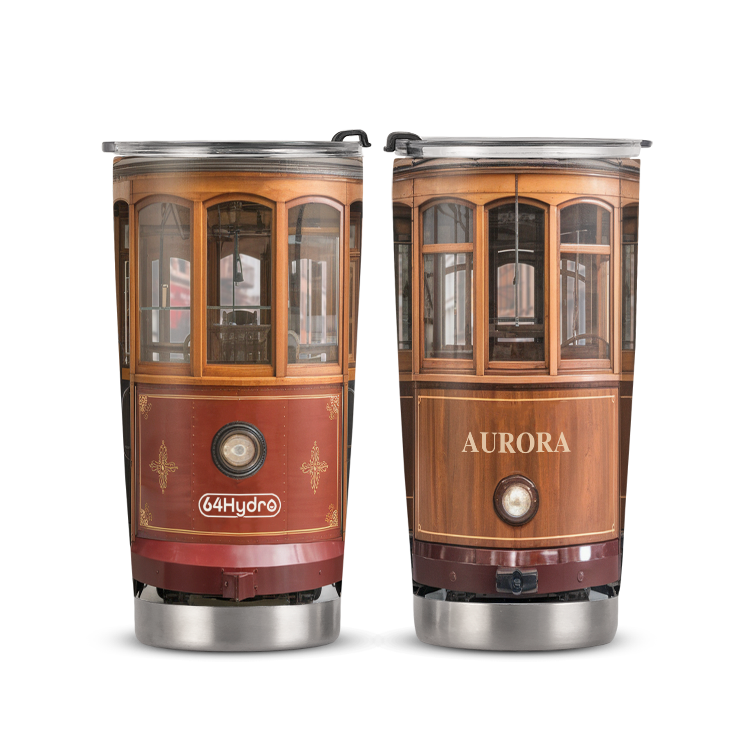 Old Vintage Tram ANRZ04114855OS Stainless Steel Tumbler