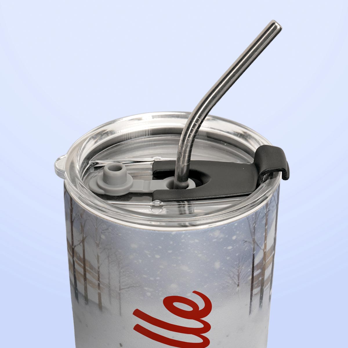 Cardinals Christmas Art HTRZ19097347JU Stainless Steel Tumbler