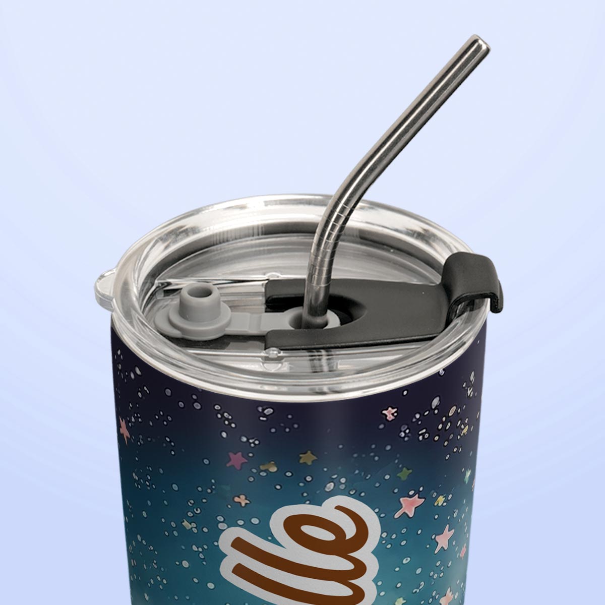 Cute Beagle Reading Books HTRZ12098017RF Stainless Steel Tumbler