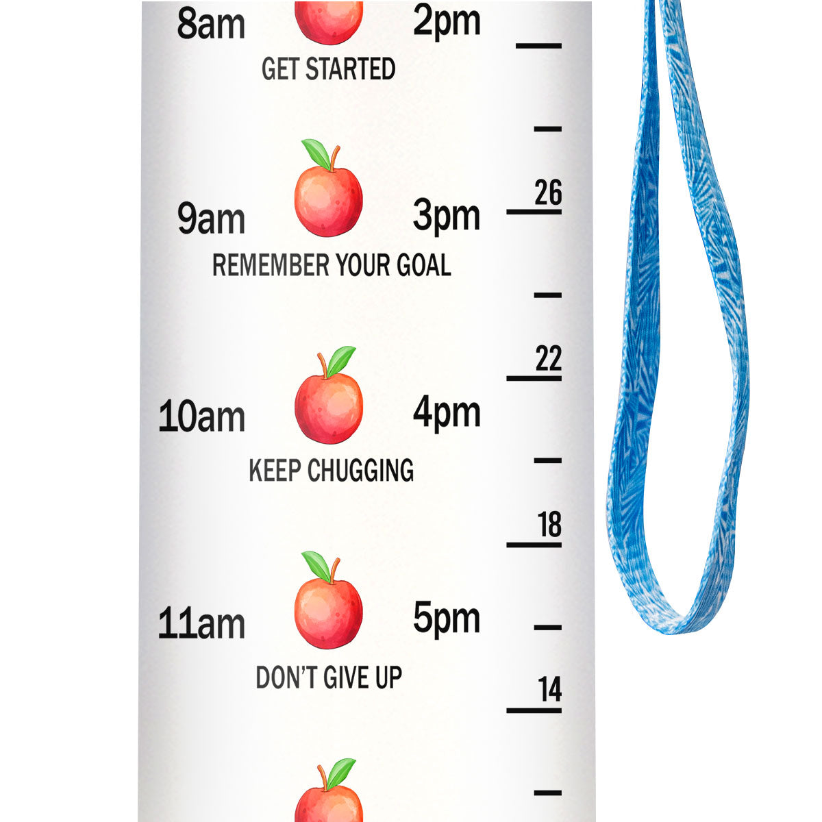 Good Teachers Teach Great Teachers Inspire HHRZ27077828LI Water Tracker Bottle