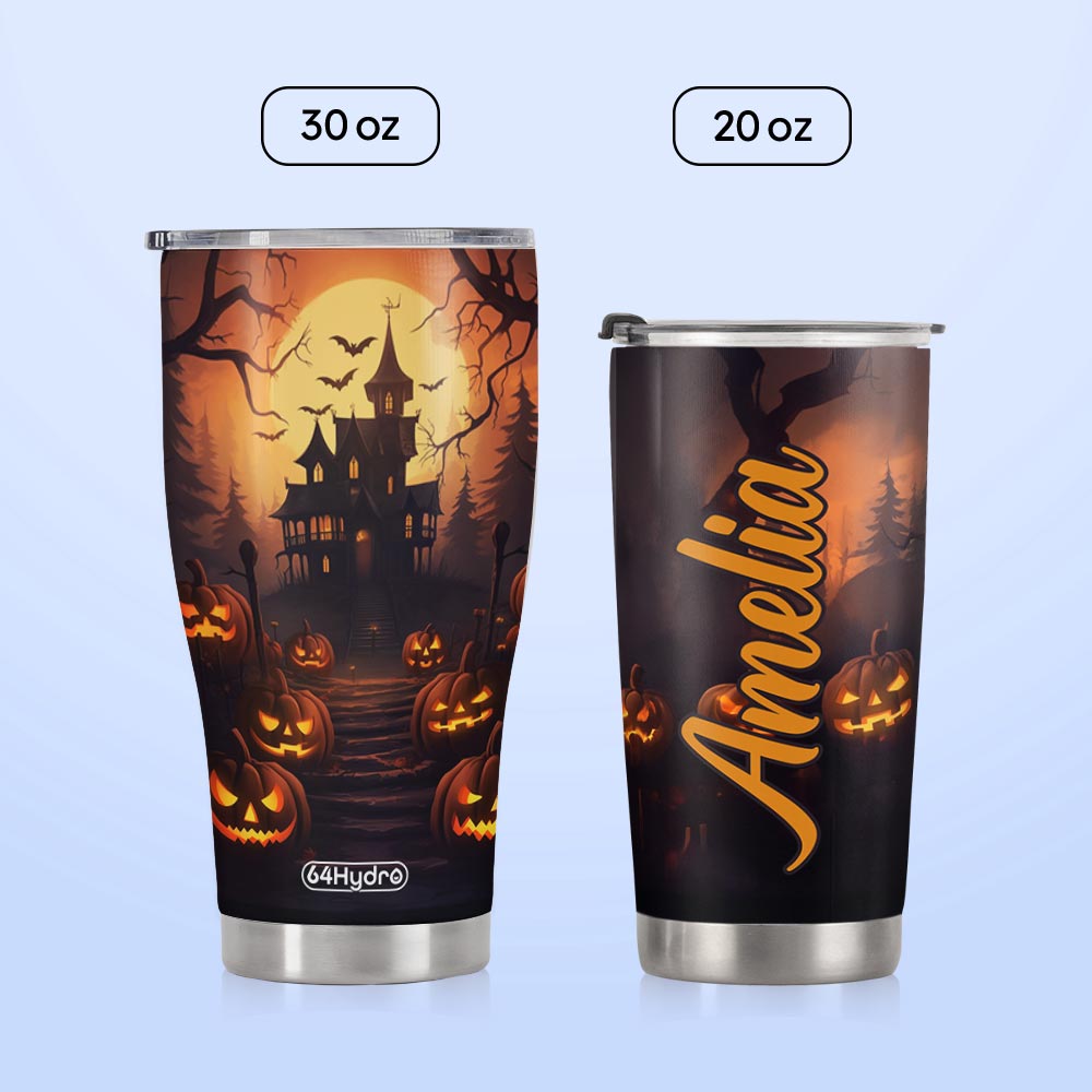 Halloween Pumpkin HTRZ24089147ZB Stainless Steel Tumbler