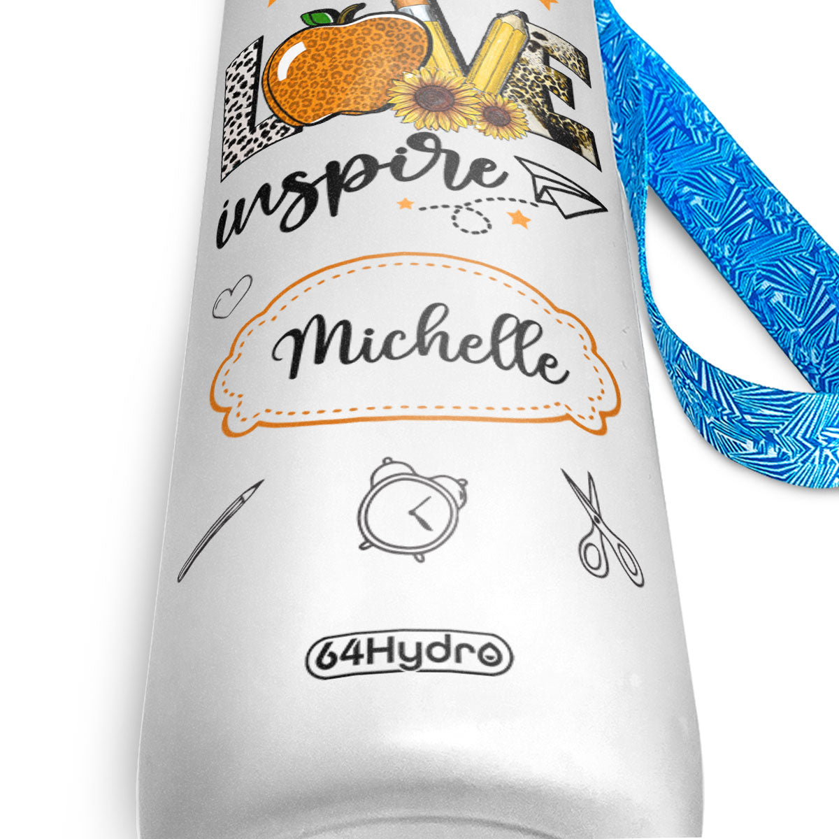 Teach Love Inspire HHRZ26072951XM Water Tracker Bottle