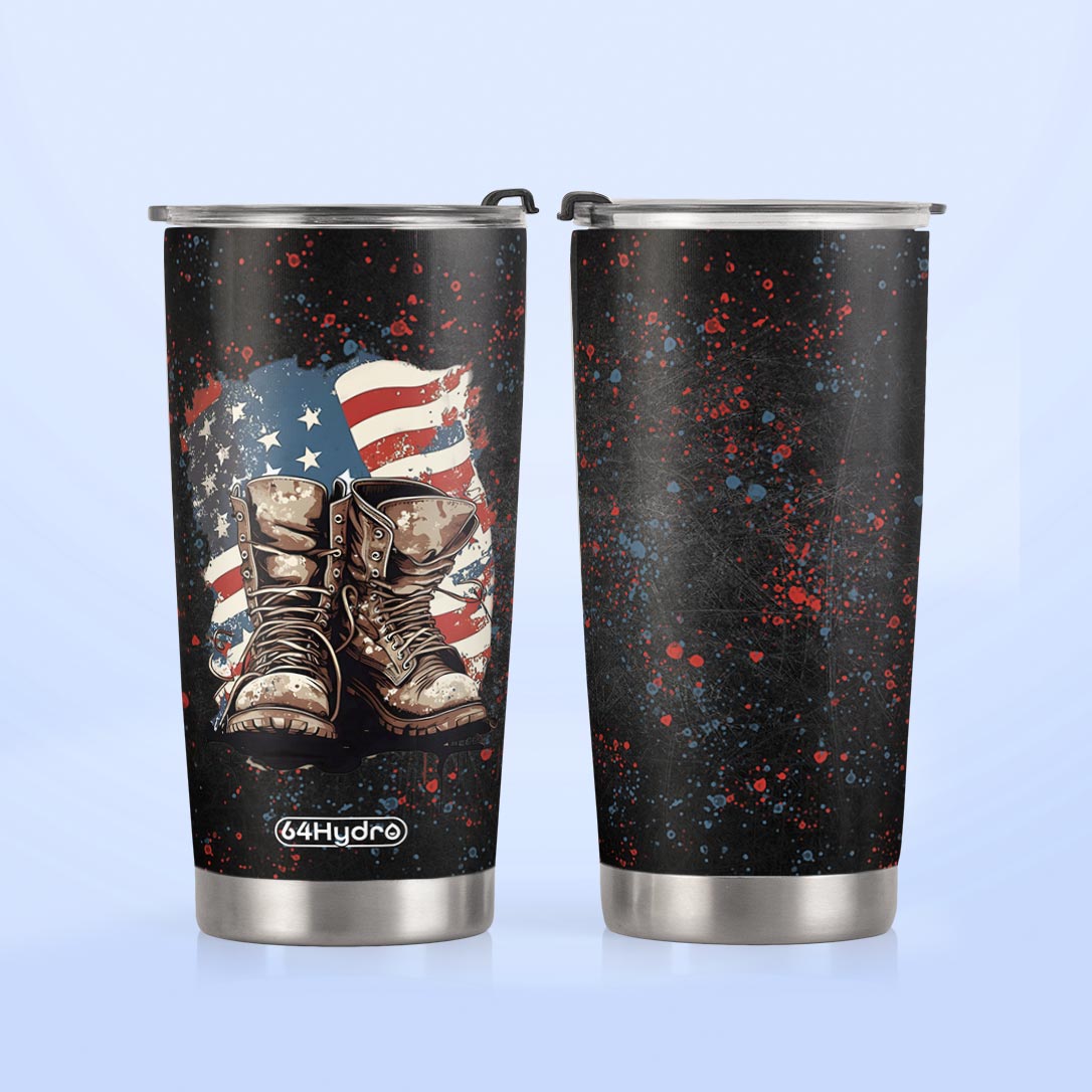 Veteran Boot HTRZ24084453TR Stainless Steel Tumbler