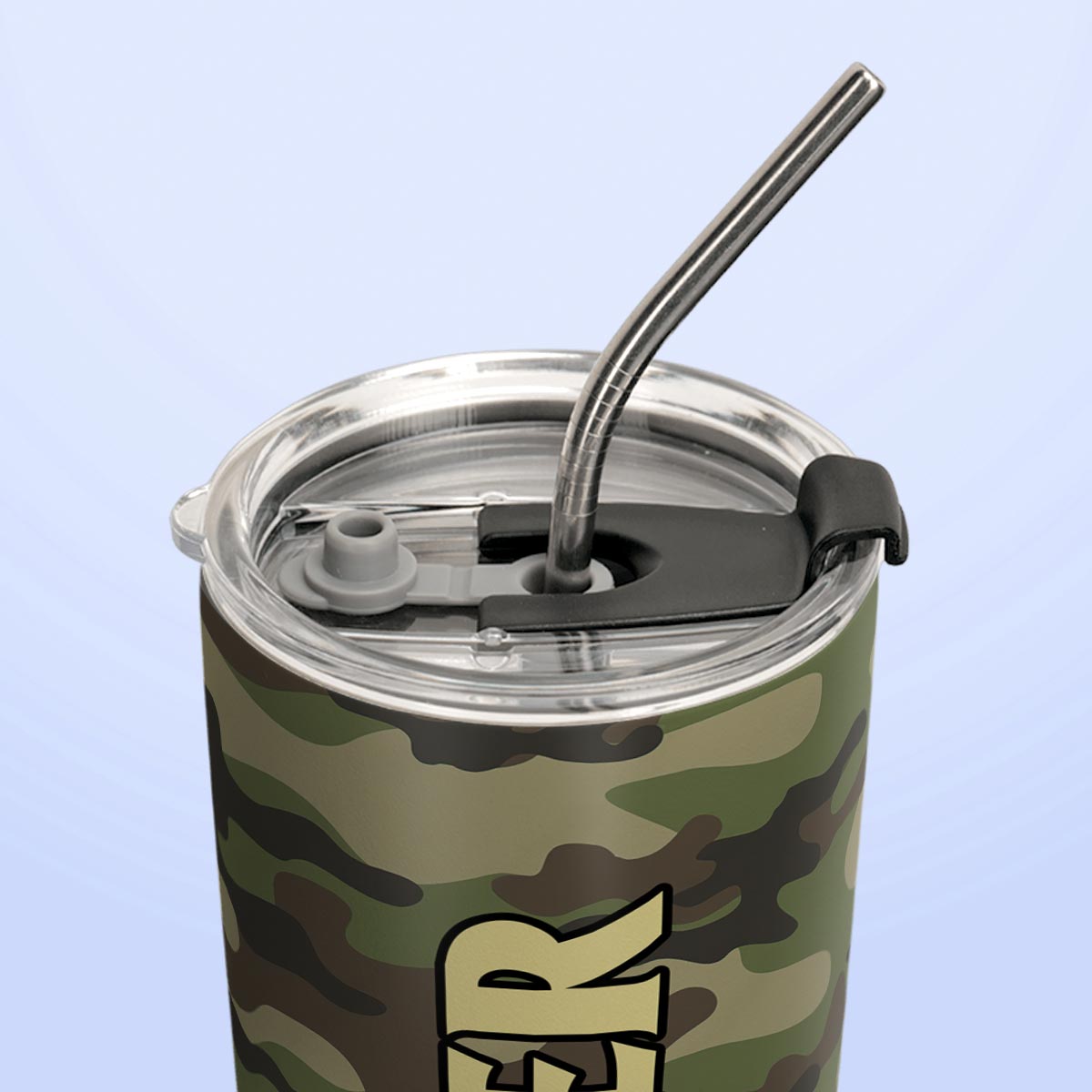 Veteran Camouflage HTRZ28084674BD Stainless Steel Tumbler