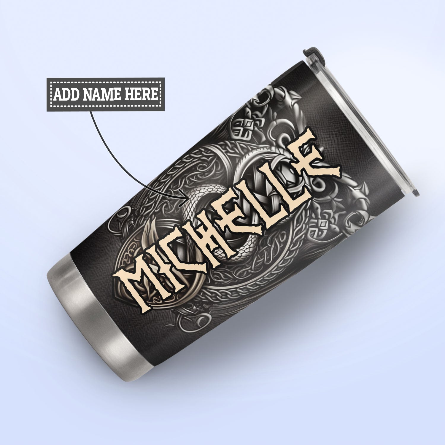 Viking Winged Dragon HHAY060723909 Stainless Steel Tumbler