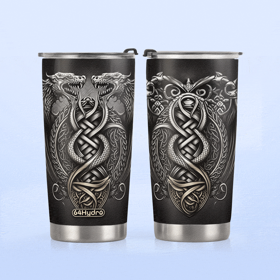 Viking Winged Dragon HHAY060723909 Stainless Steel Tumbler