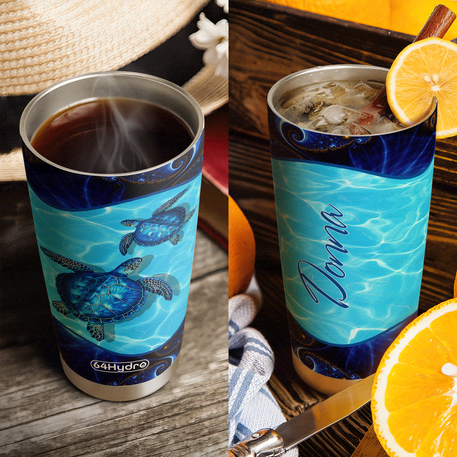 Sea Turtle PYR1211009 Stainless Steel Tumbler