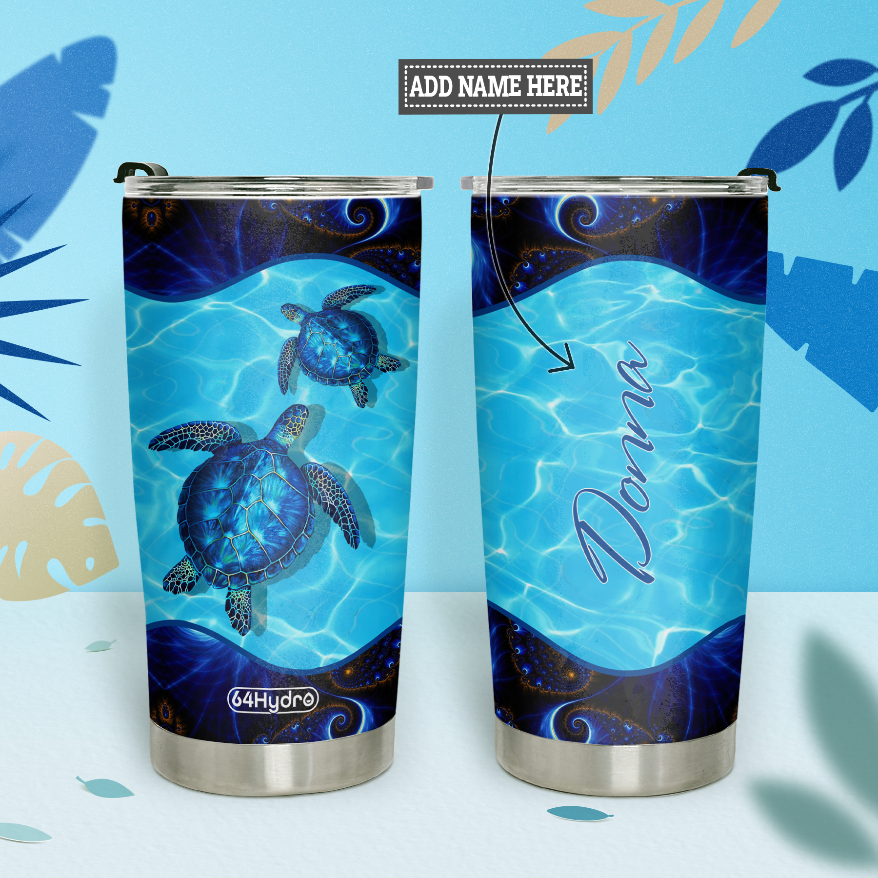 Sea Turtle PYR1211009 Stainless Steel Tumbler