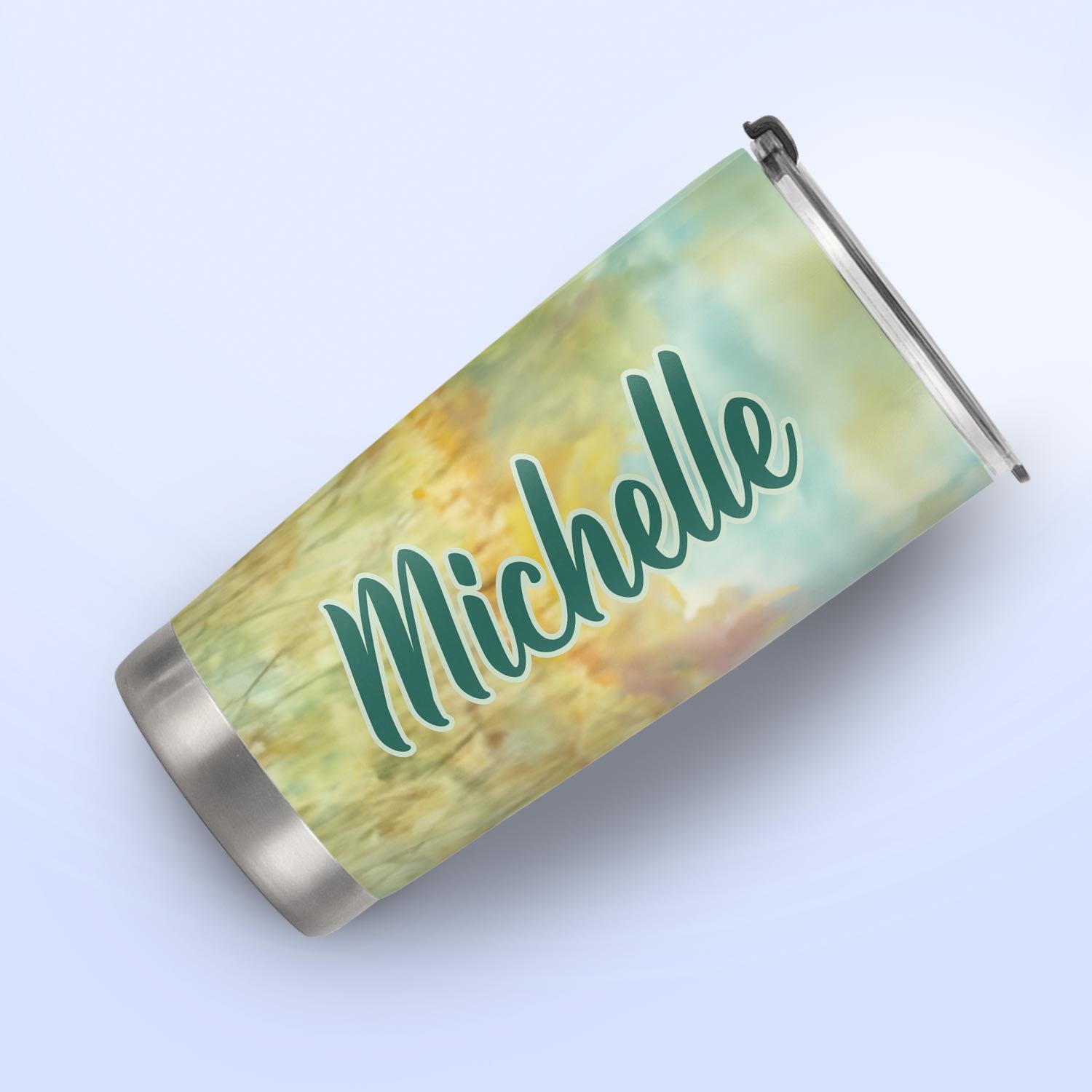 Autumn Sunflower Pumpkin Truck HTRZ28083961XB Stainless Steel Tumbler