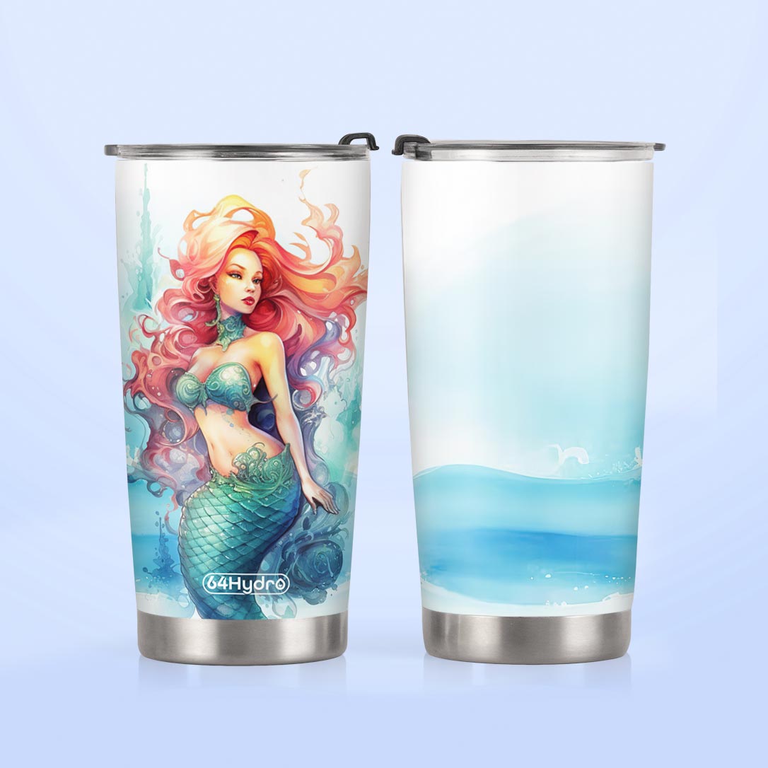 Beautiful Mermaid HHRZ20096800QX Stainless Steel Tumbler