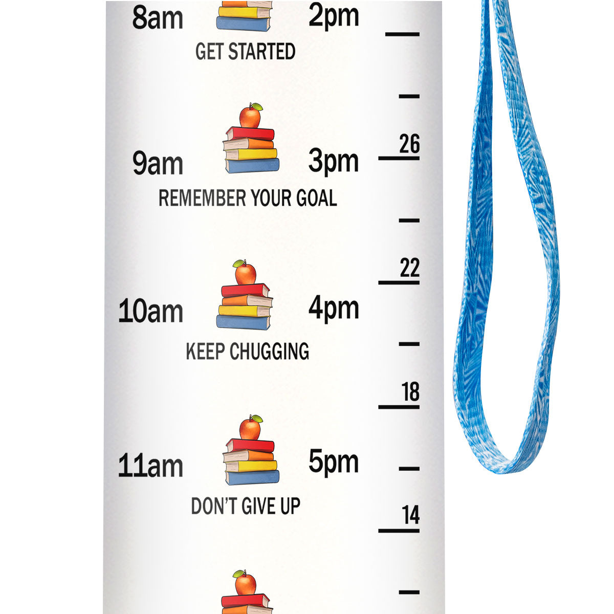 Best Teacher Ever HHRZ27077441NF Water Tracker Bottle