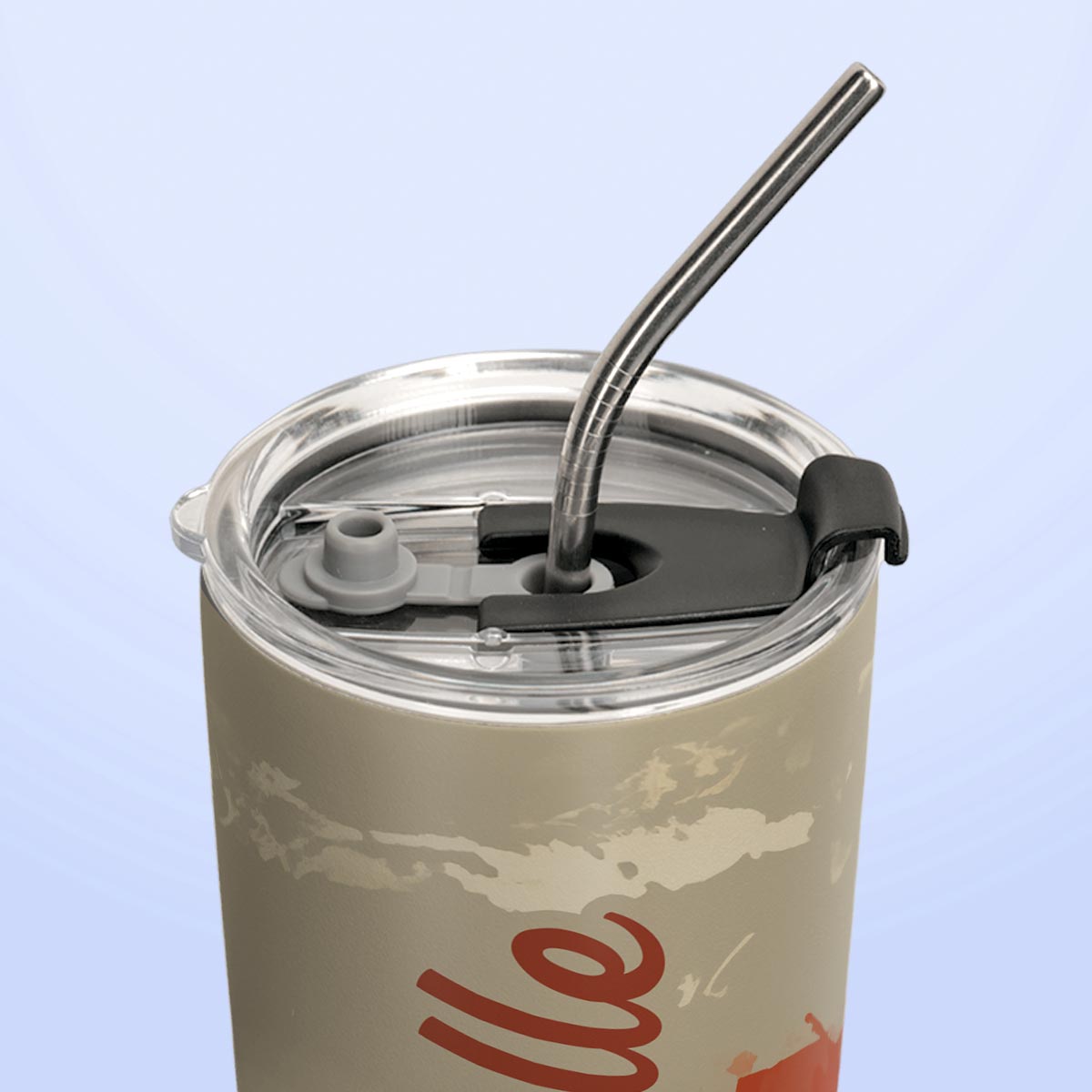 Black Woman Retro HHRZ20098406KP Stainless Steel Tumbler