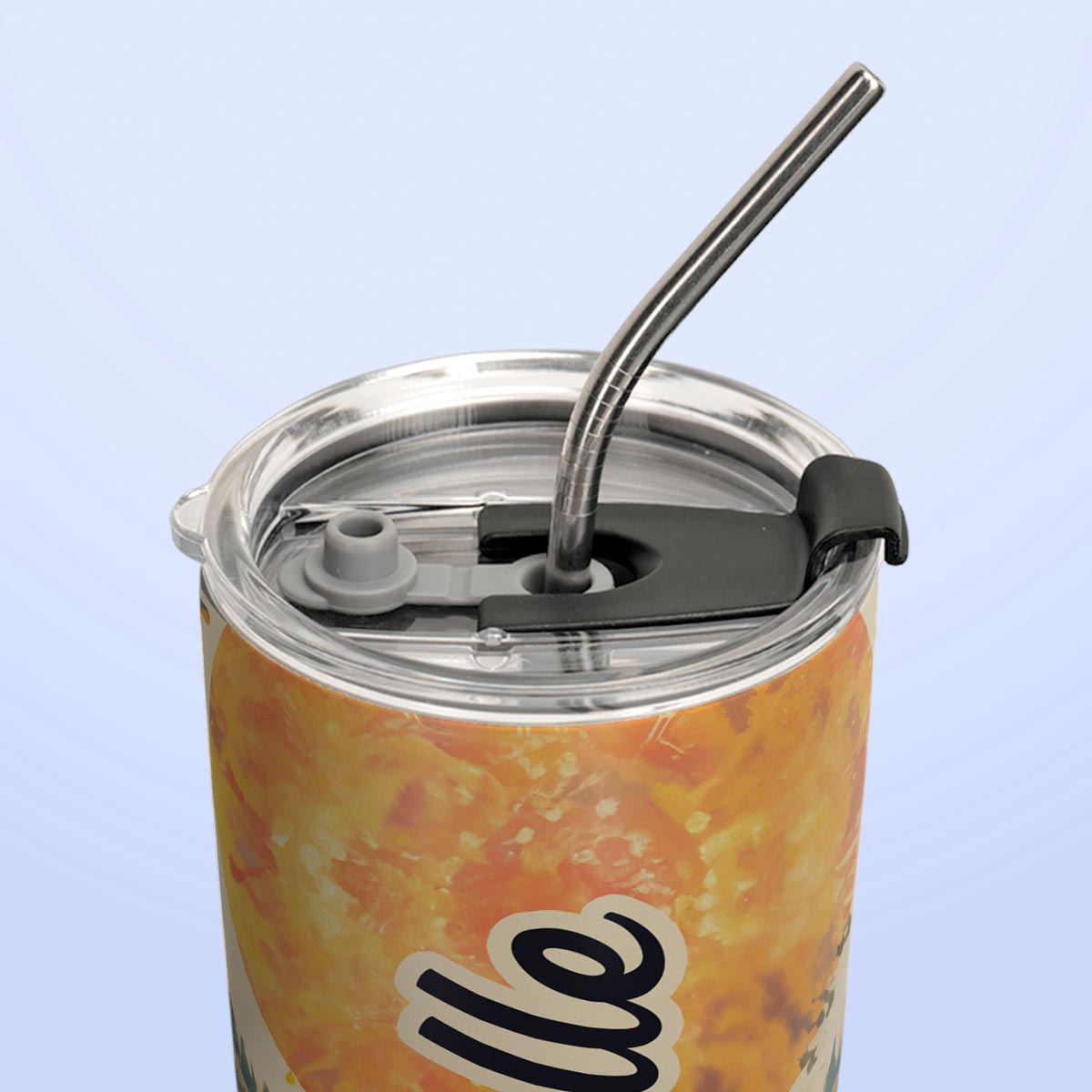 Black Woman HHRZ20092134UL Stainless Steel Tumbler