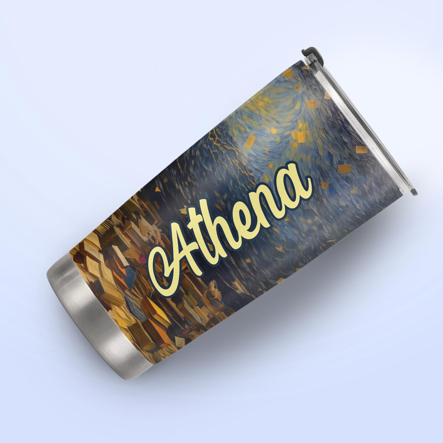 Books Starry Night HTRZ19092902RM Stainless Steel Tumbler