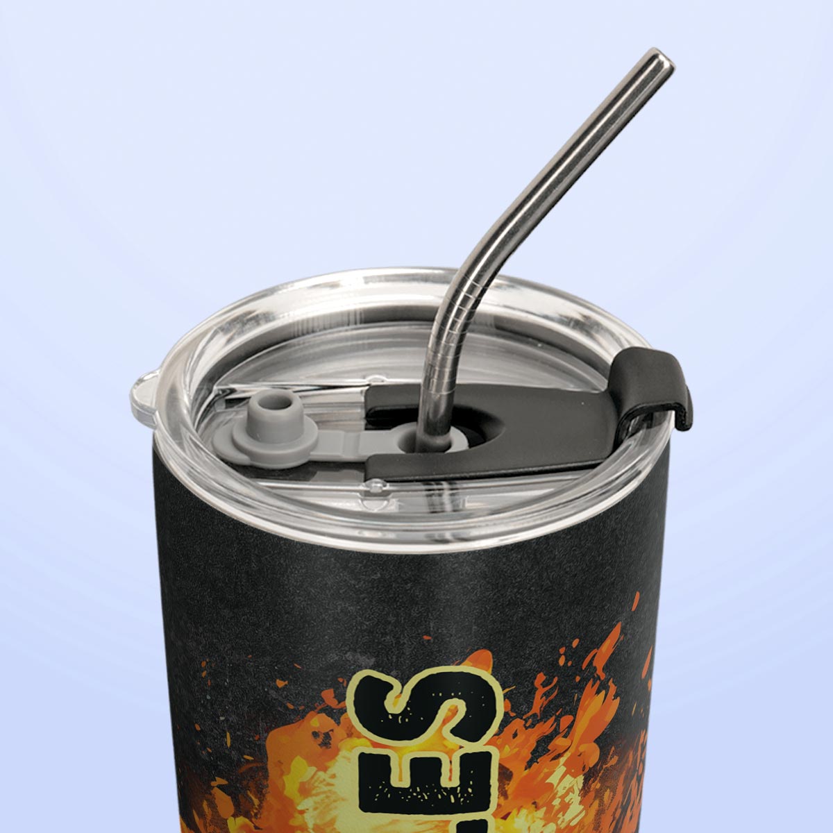 Brave Firefighter HTRZ28082533PK Stainless Steel Tumbler