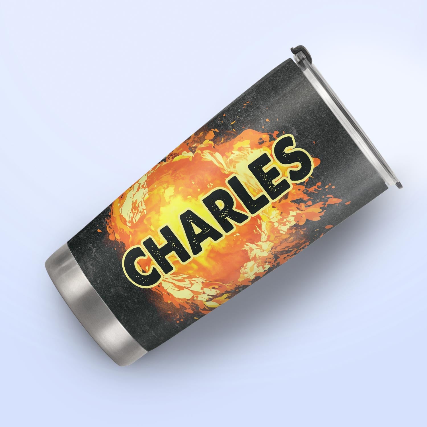 Brave Firefighter HTRZ28082533PK Stainless Steel Tumbler