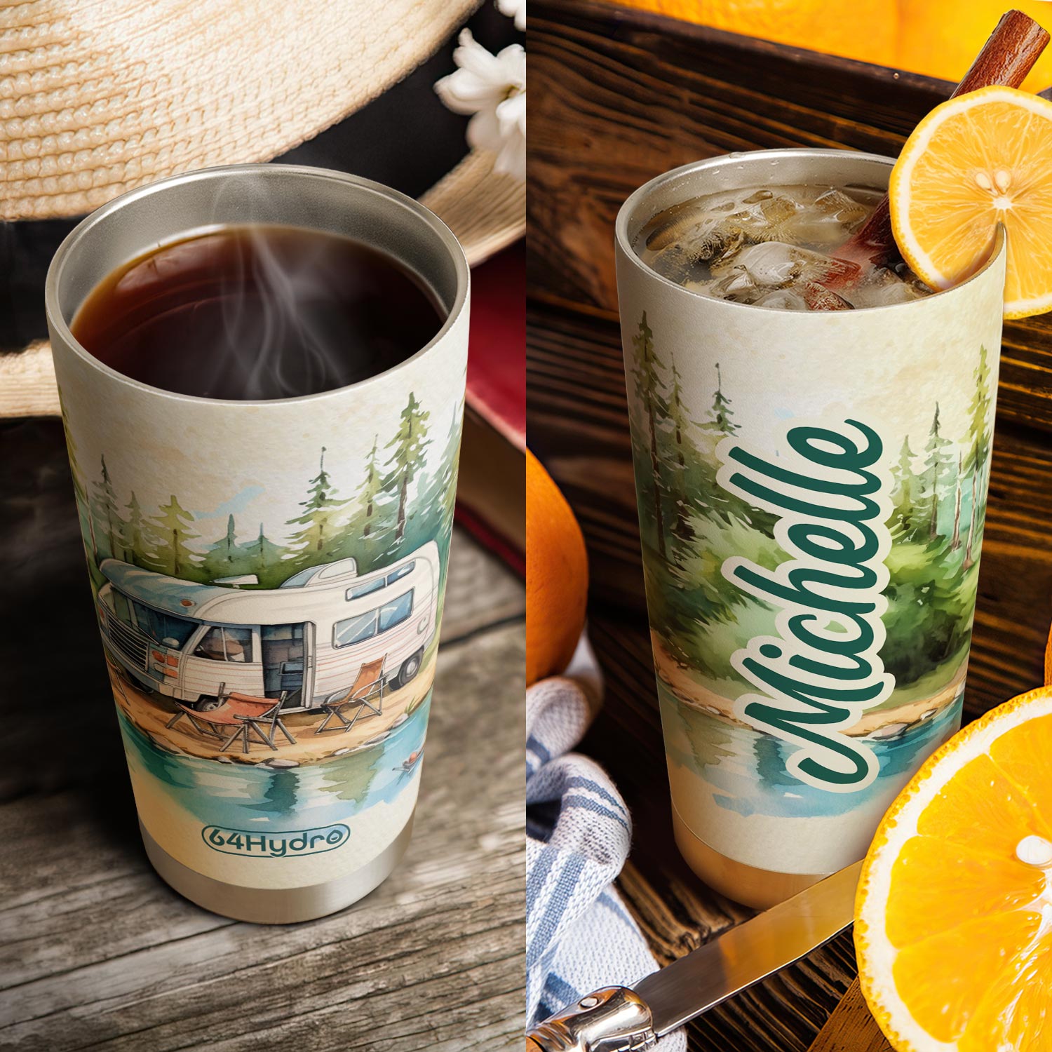 Camping Lover HTRZ25095883AL Stainless Steel Tumbler