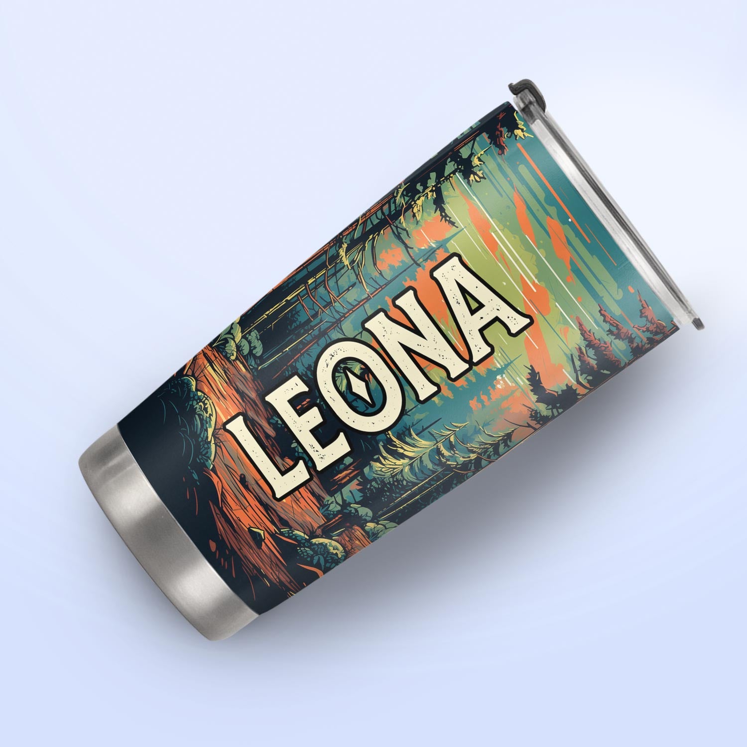 Camping Tent Vintage HTRZ25091930JH Stainless Steel Tumbler