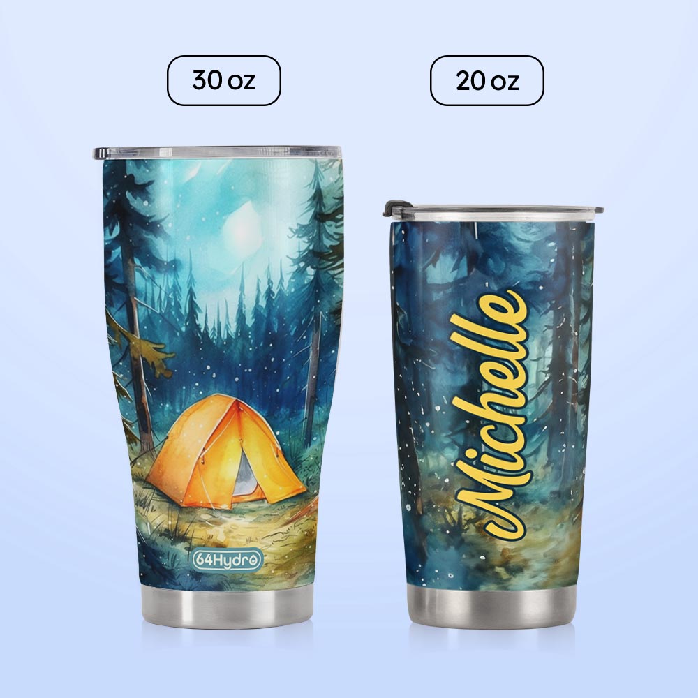 Camping Tent HTRZ25093058HH Stainless Steel Tumbler