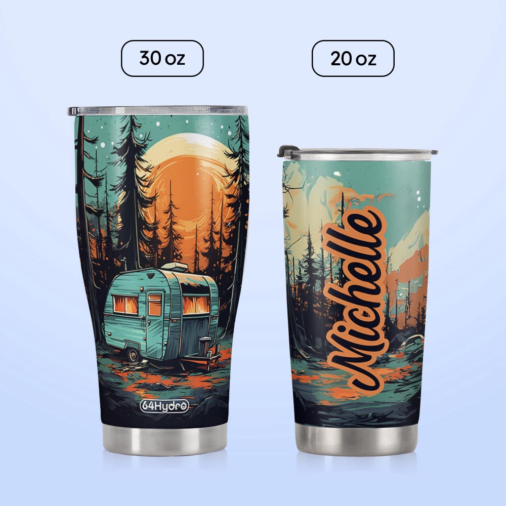 Camping Trailer HTRZ25096205TC Stainless Steel Tumbler