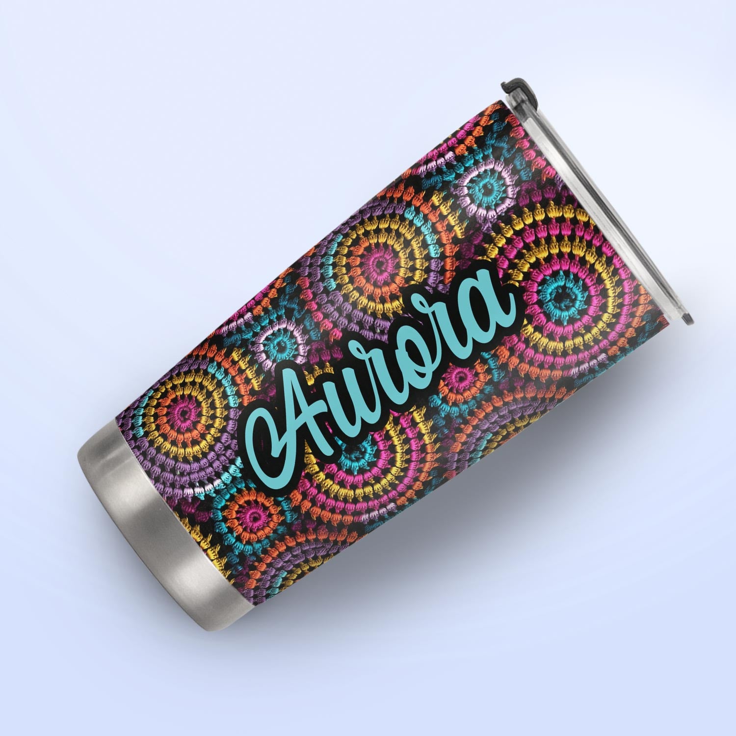 Crochet Pattern HTRZ26097480ZX Stainless Steel Tumbler