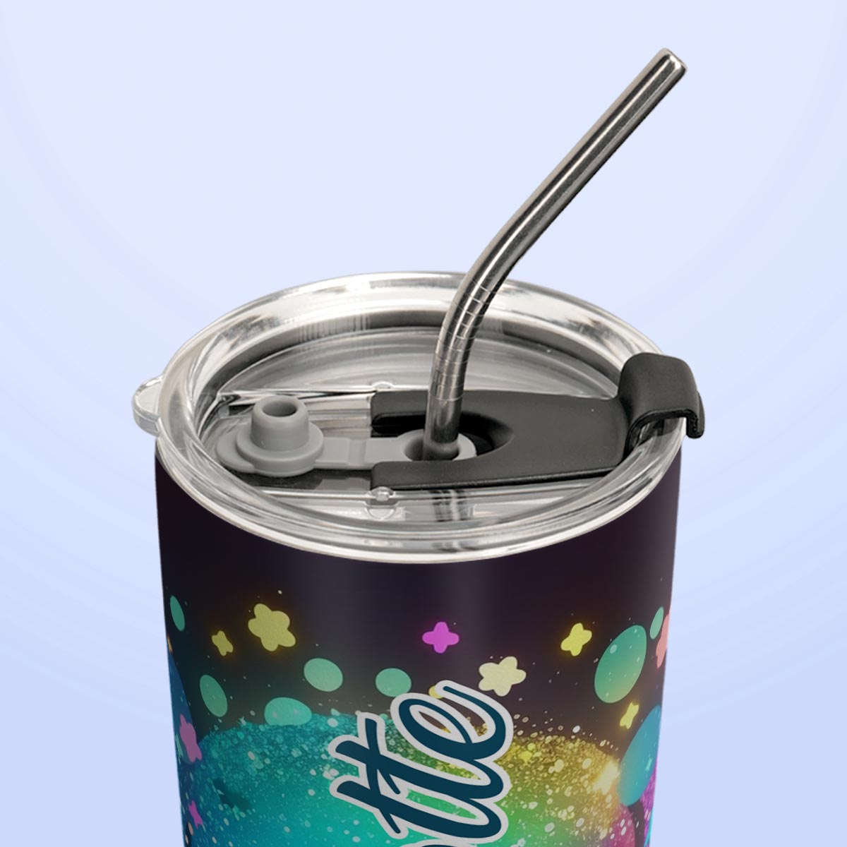 Cute Penguin Reading Book HTRZ05090349SP Stainless Steel Tumbler