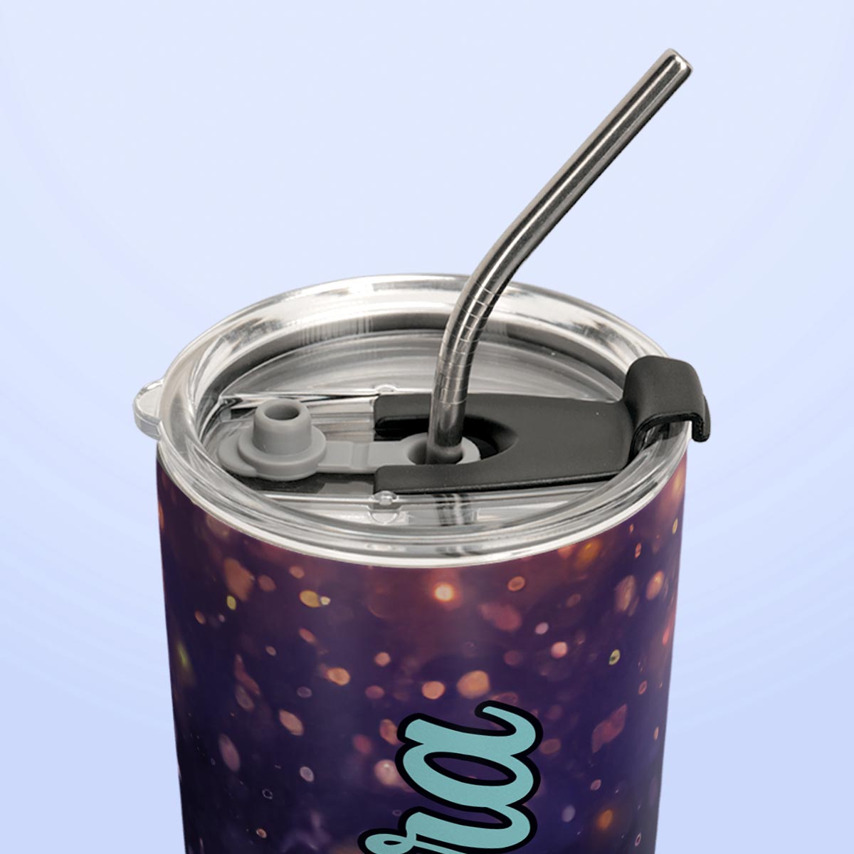 Cute Penguin Starry Night HTRZ15097944CJ Stainless Steel Tumbler