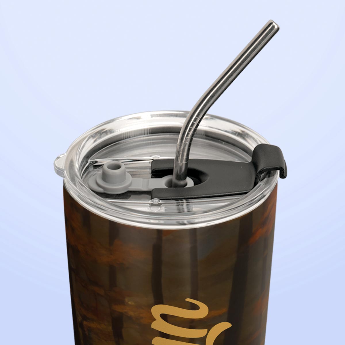 Deer In Autumn Forest HTRZ15097220VA Stainless Steel Tumbler