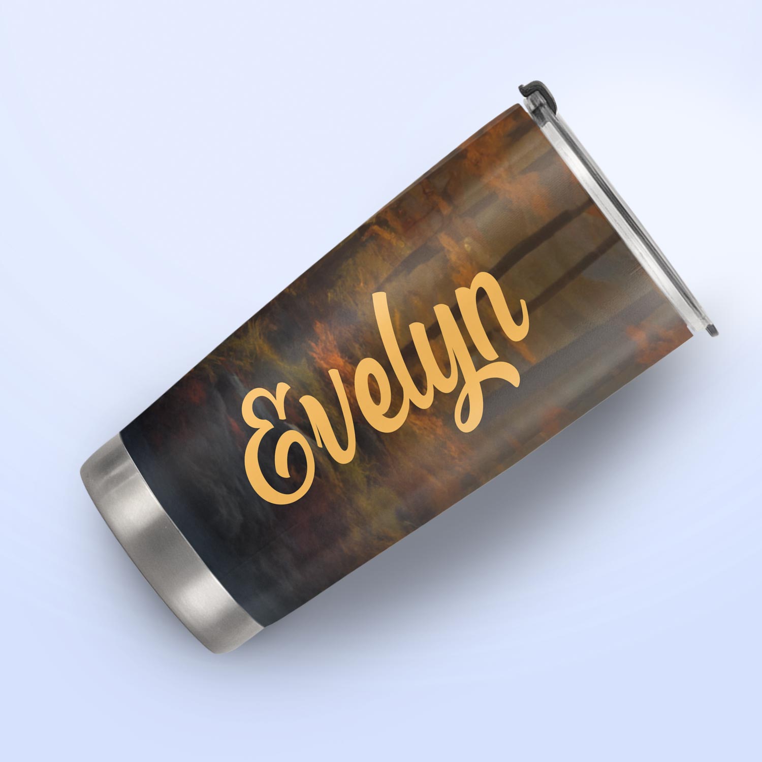 Deer In Autumn Forest HTRZ15097220VA Stainless Steel Tumbler