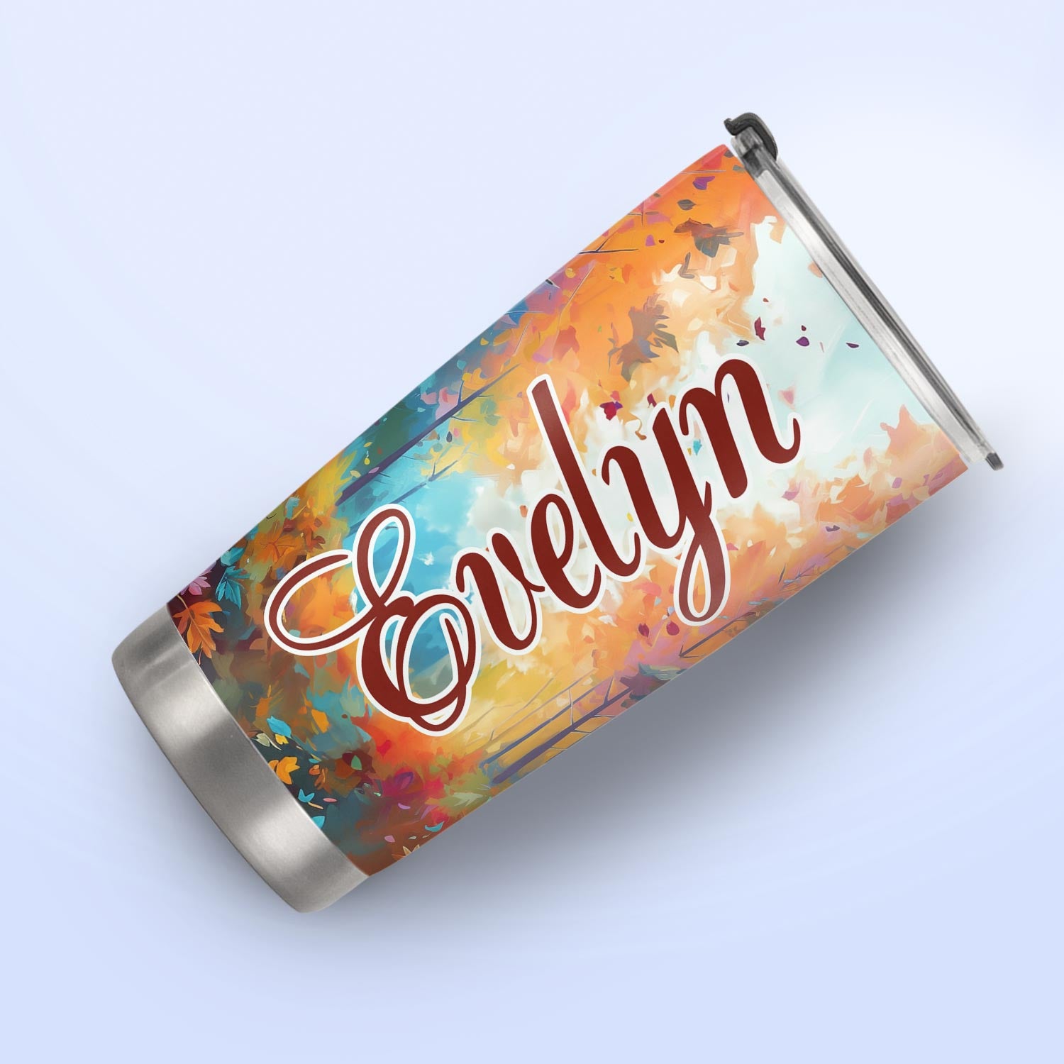 Deer In Colorful Forest HTRZ15094730FW Stainless Steel Tumbler