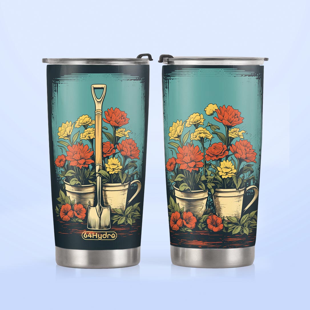 Gardening Lover HTRZ25098126GP Stainless Steel Tumbler