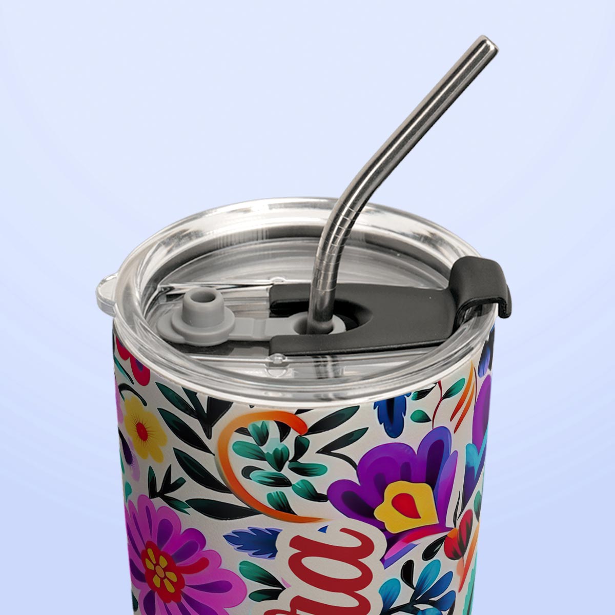 Gardening Mexican Flower Seamless HTRZ25095975KA Stainless Steel Tumbler