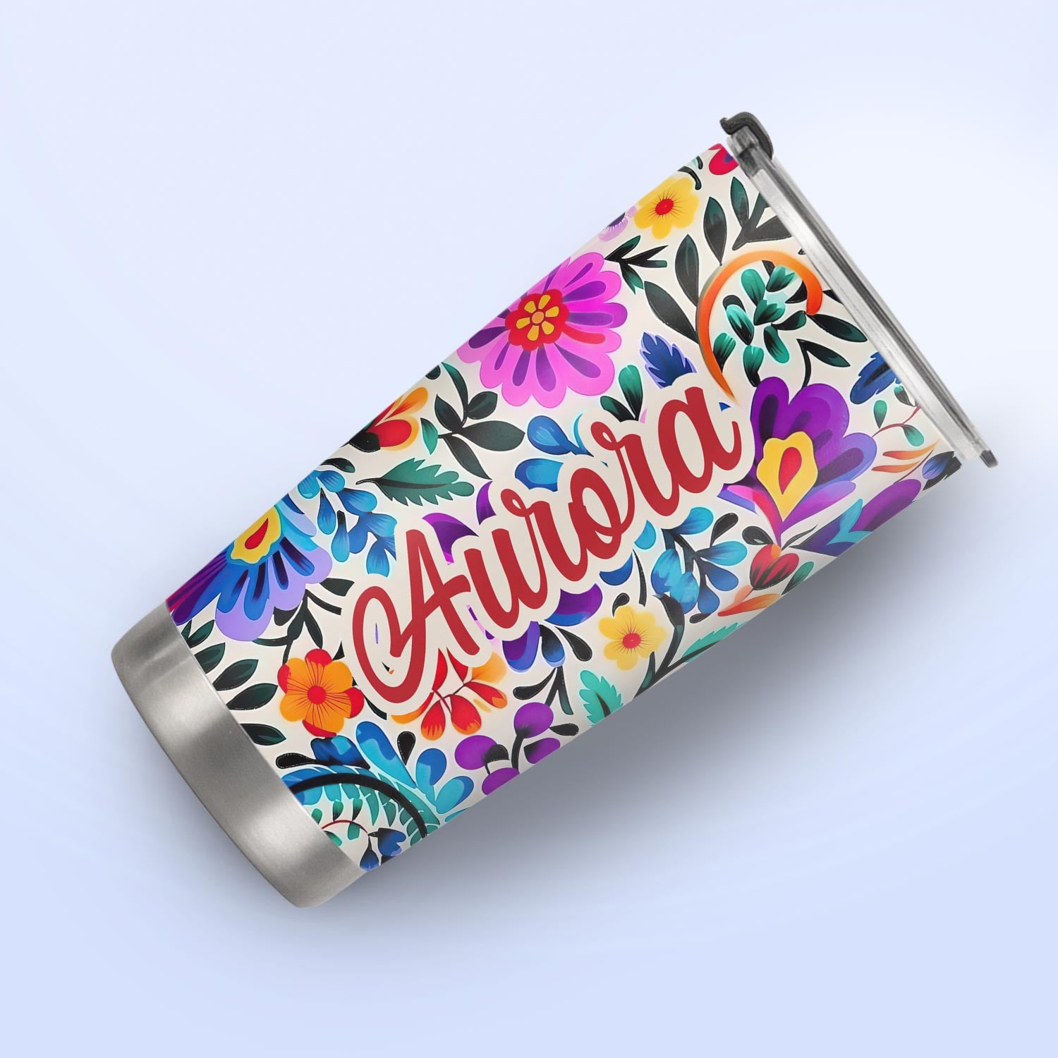 Gardening Mexican Flower Seamless HTRZ25095975KA Stainless Steel Tumbler