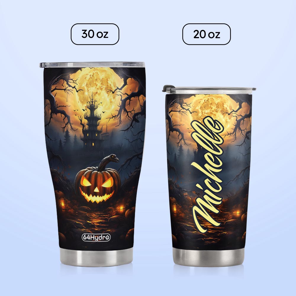 Halloween Pumpkin Autumn HTRZ24087869SS Stainless Steel Tumbler