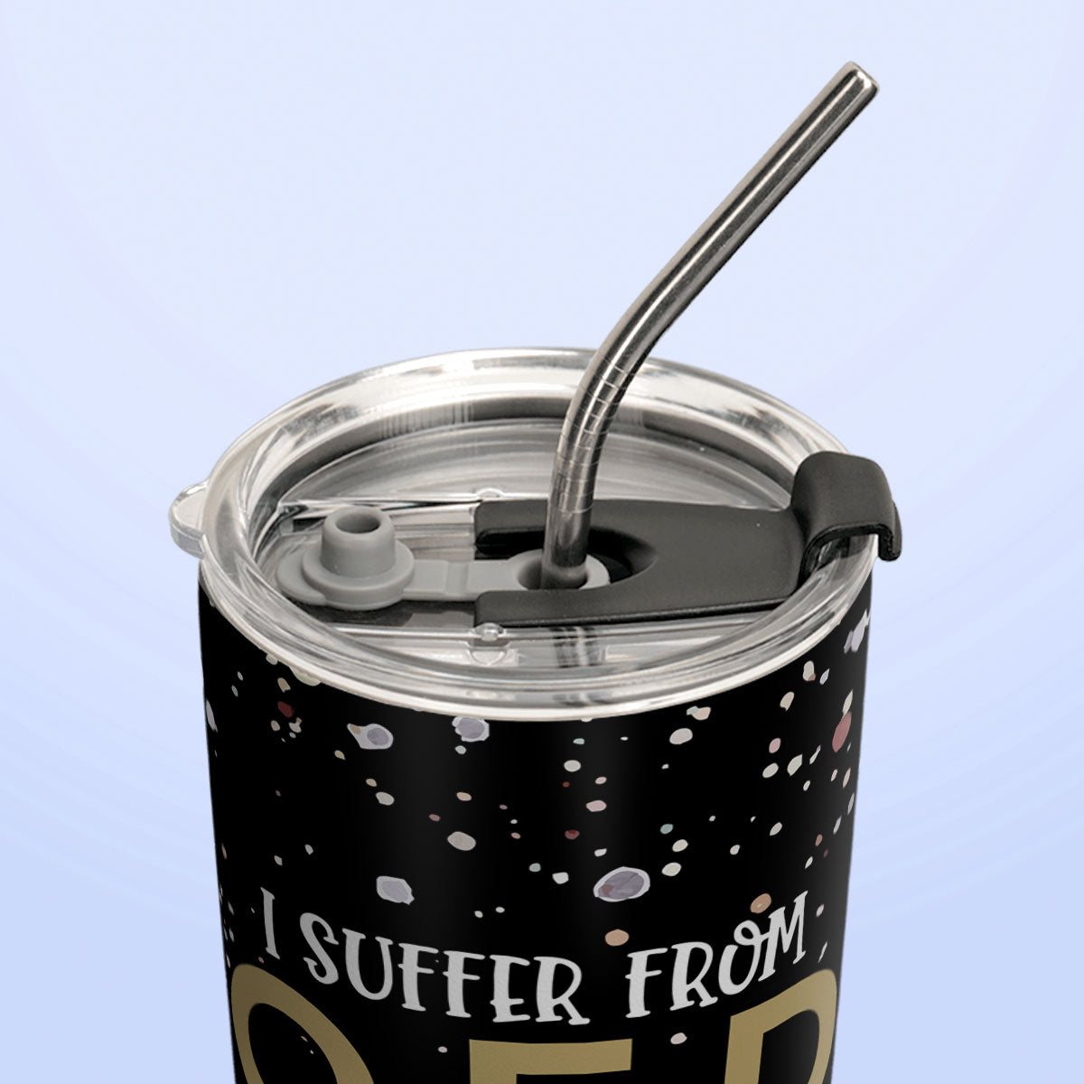 I Suffer From Oed Obsessive Elephant Disorder HHLZ280623525 Stainless Steel Tumbler
