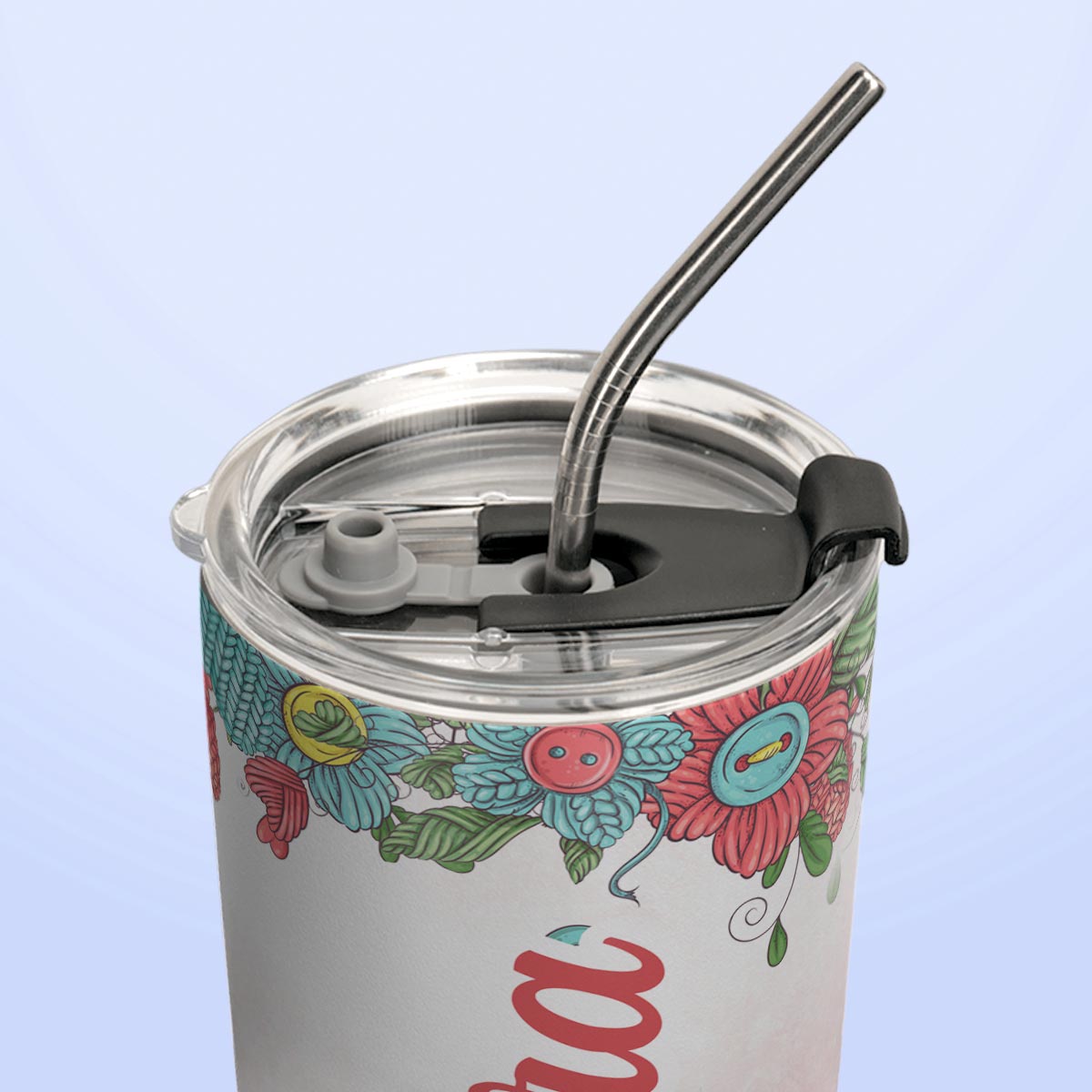 Knitting Lover HTRZ26095398FQ Stainless Steel Tumbler