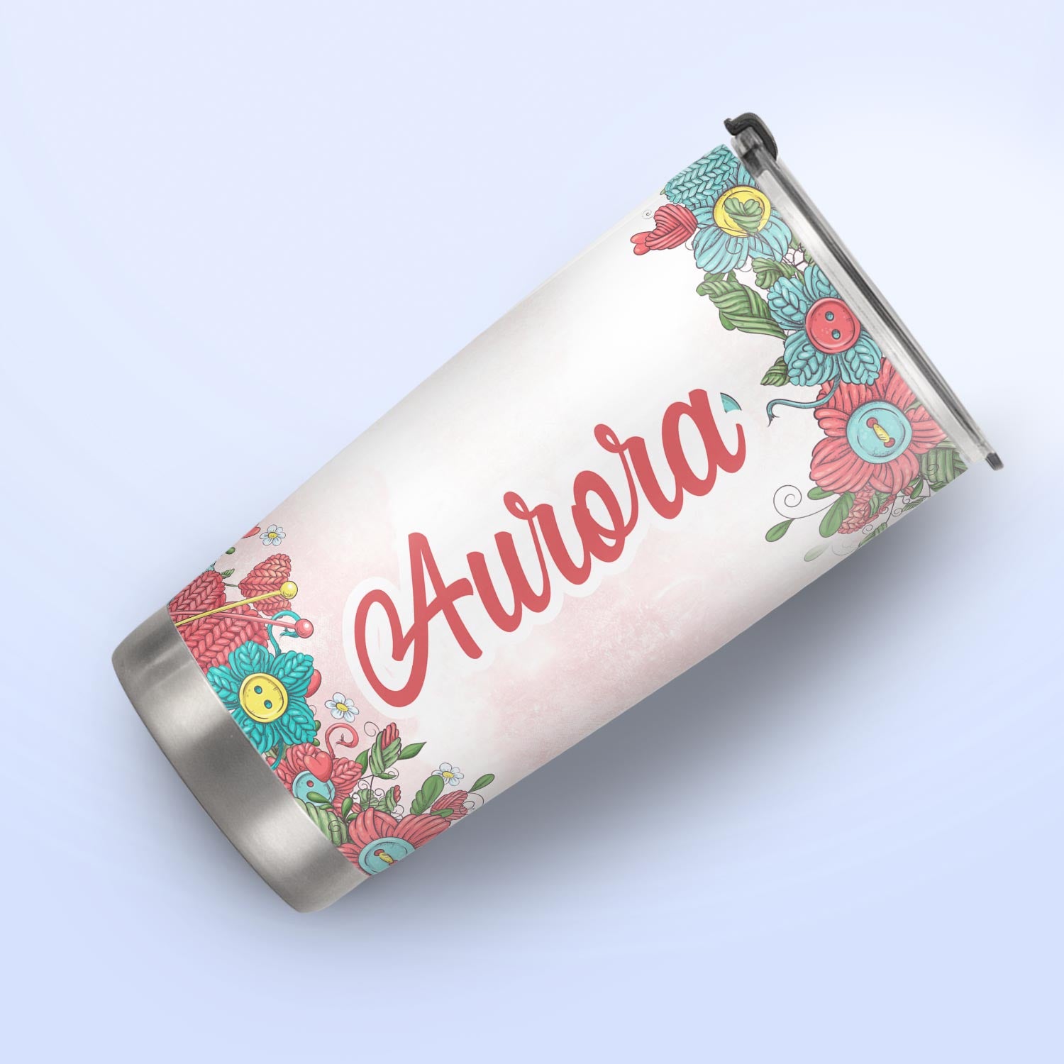 Knitting Lover HTRZ26095398FQ Stainless Steel Tumbler