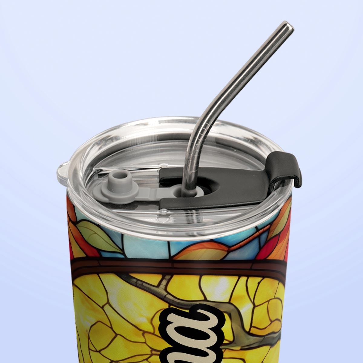 Koala Crystal Mosaic HTRZ18096036JJ Stainless Steel Tumbler