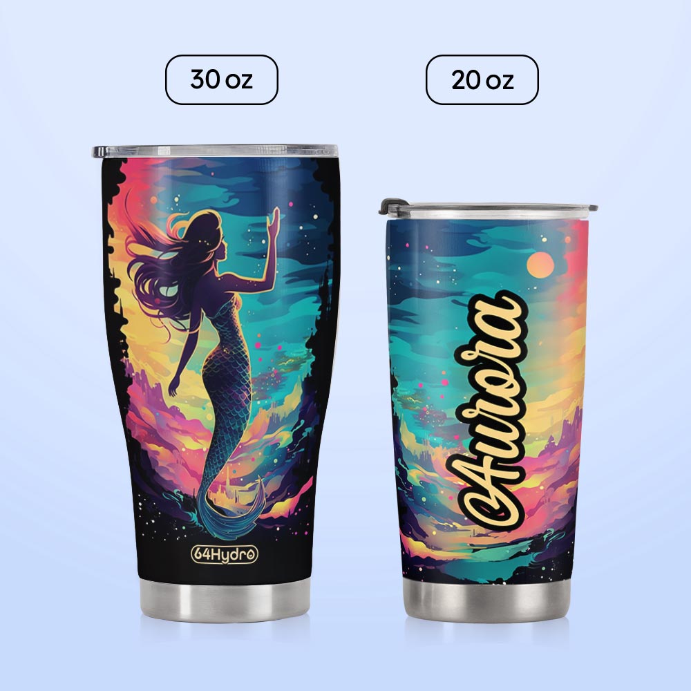 Mermaid Colorful HHRZ20095844OT Stainless Steel Tumbler