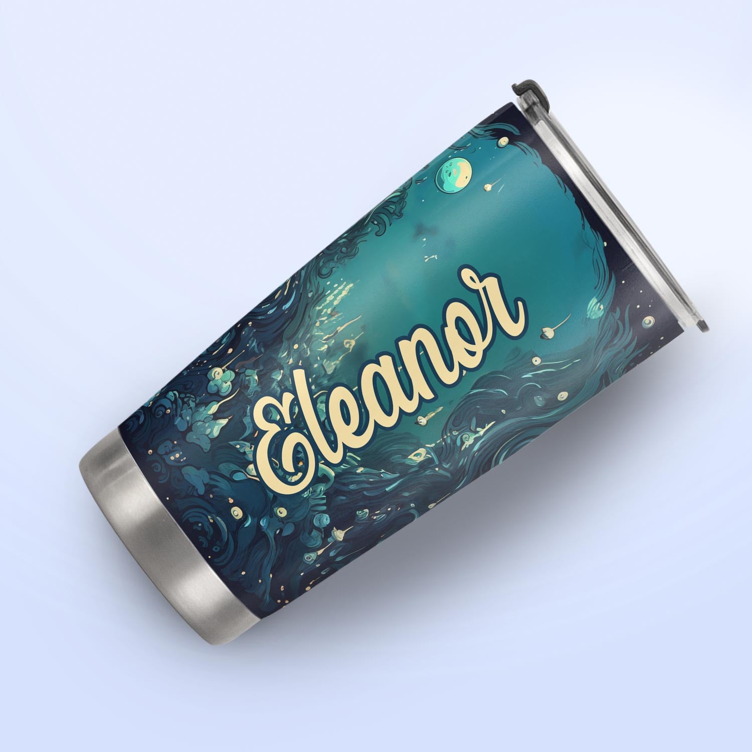 Mermaid Retro Vintage HHRZ20090437DV Stainless Steel Tumbler