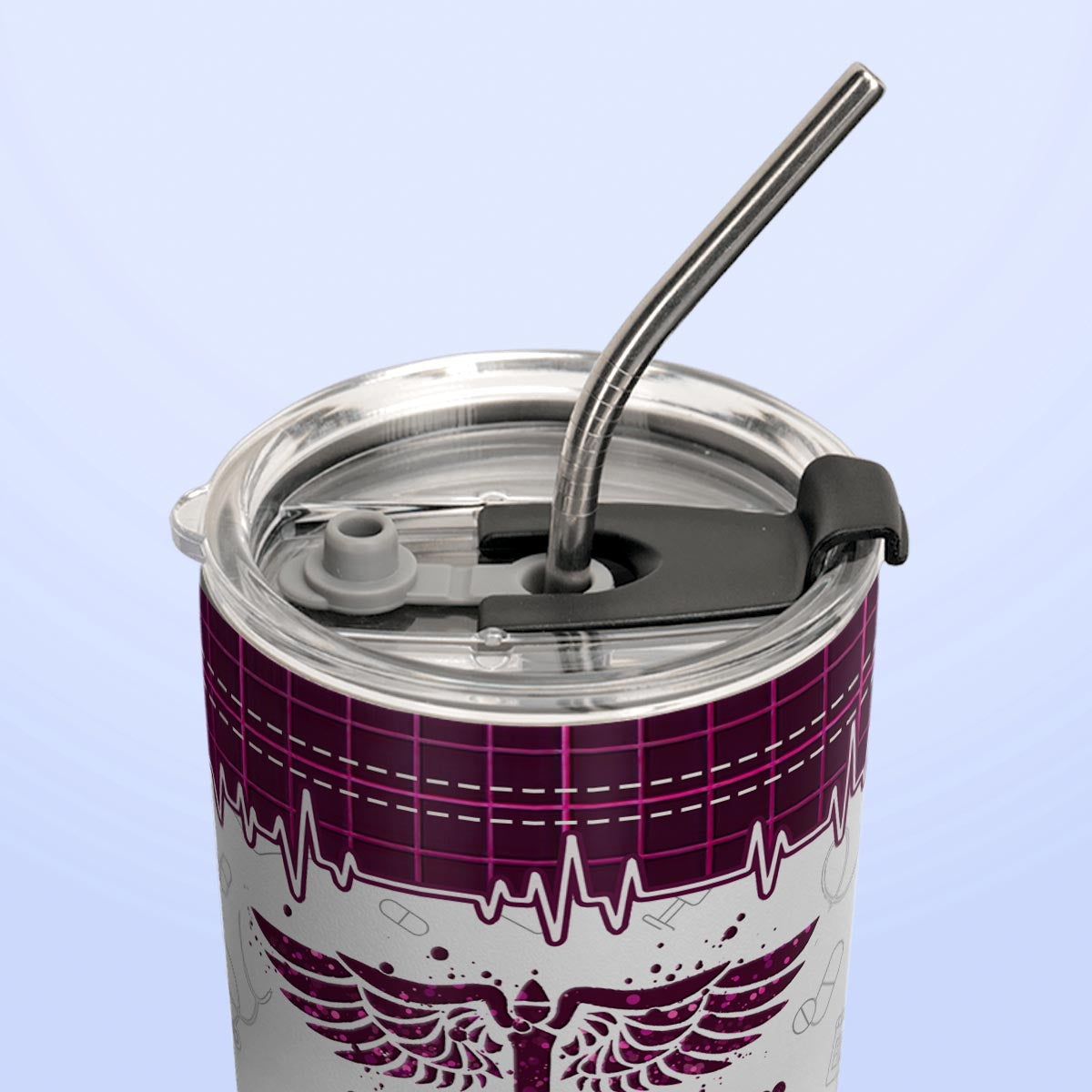 Nurse Because Badass Life Saver Is Not An Official Job Title NNRZ220623393 Stainless Steel Tumbler