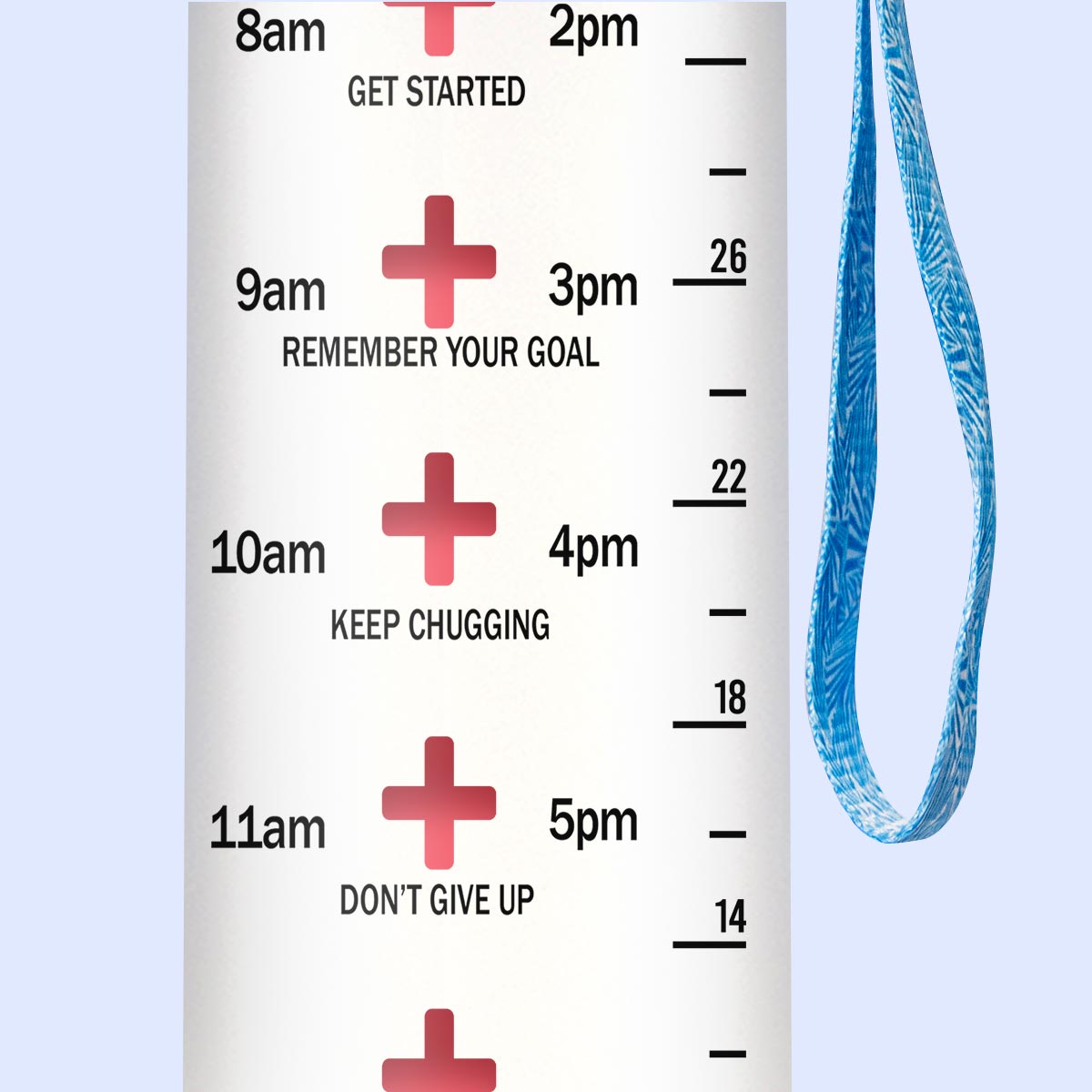 Nurses We Can't Fix Stupid But We Can Sedate It HTRZ15087433IC Water Tracker Bottle
