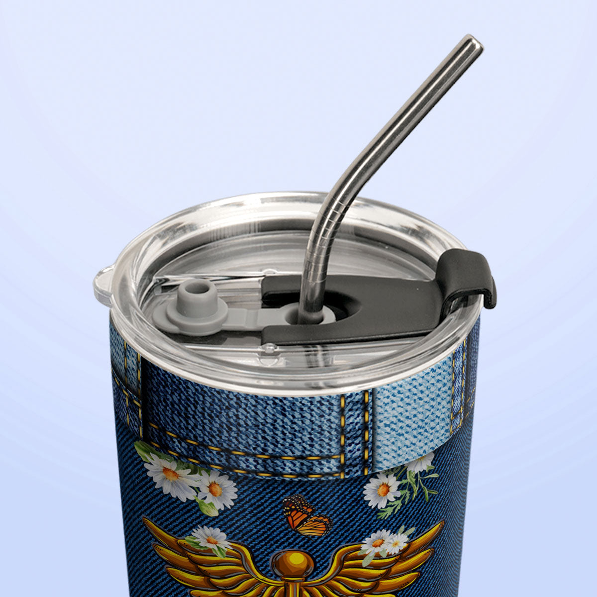 Nursing Is A Work Of Heart DNRZ220623652 Stainless Steel Tumbler