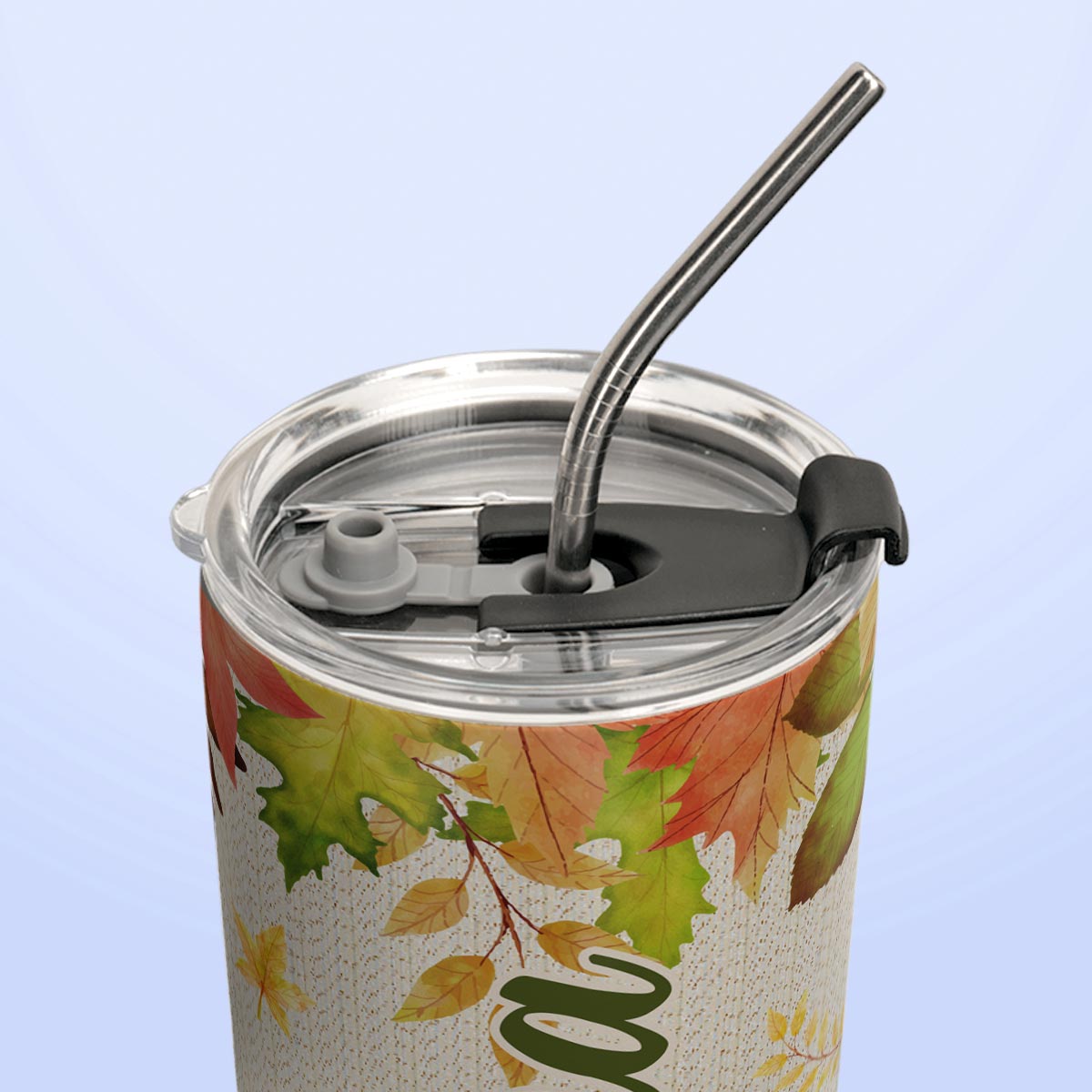 Pumpkin Truck Autumn HTRZ31086374FY Stainless Steel Tumbler