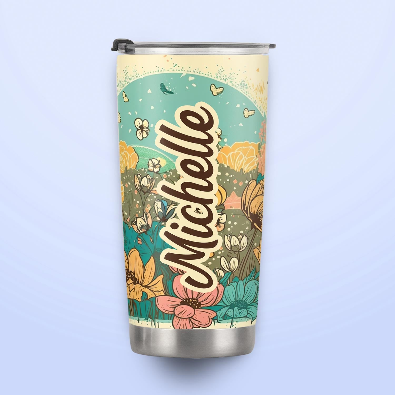 Retro Pug HTRZ12095928FA Stainless Steel Tumbler