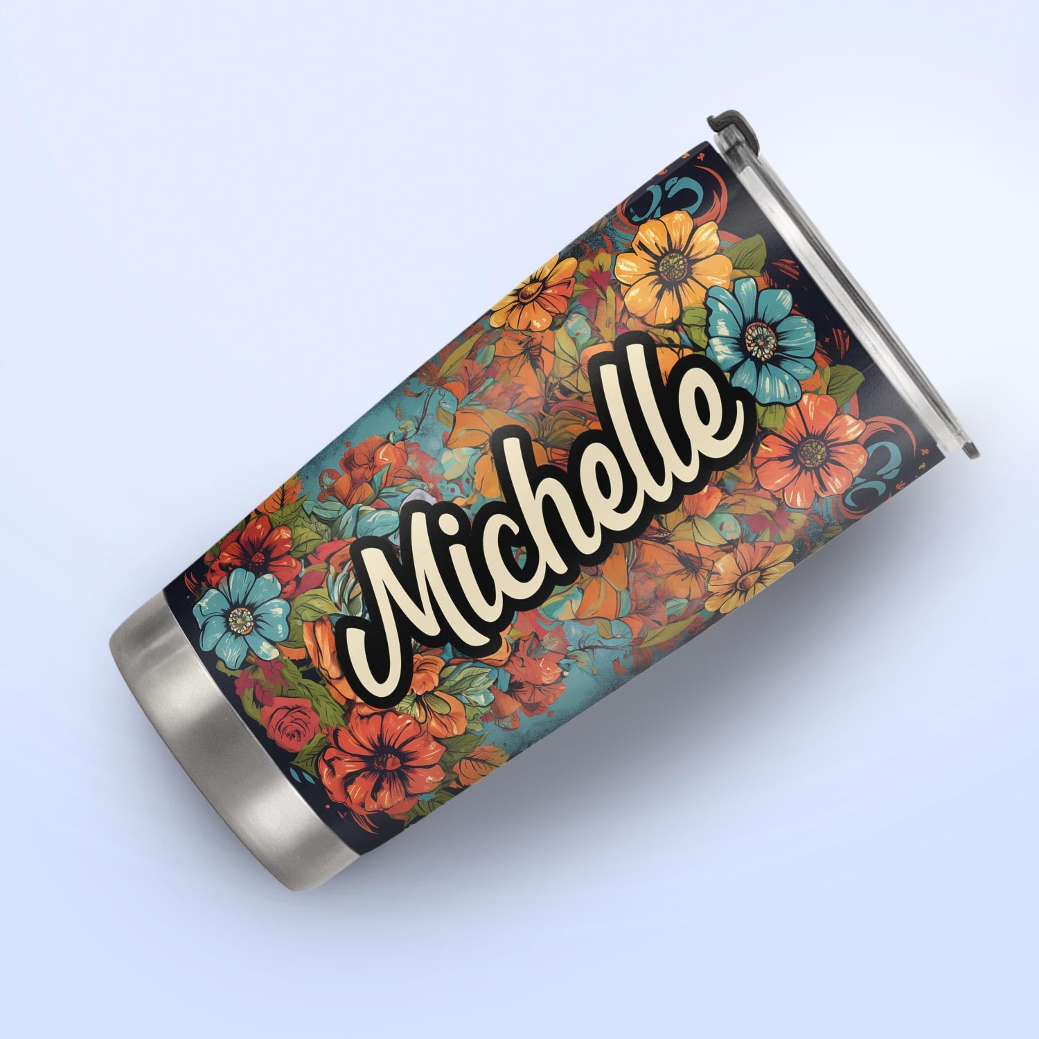 Retro Sugar Skull HTRZ27094284IU Stainless Steel Tumbler