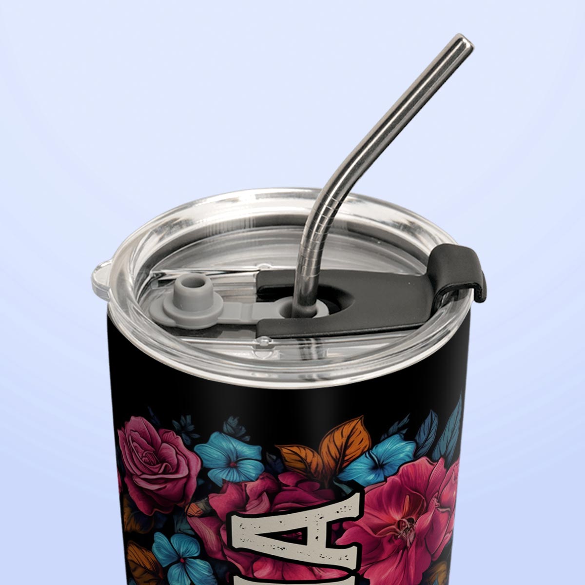 Skull Wears Sunglasses HTRZ27093214OE Stainless Steel Tumbler