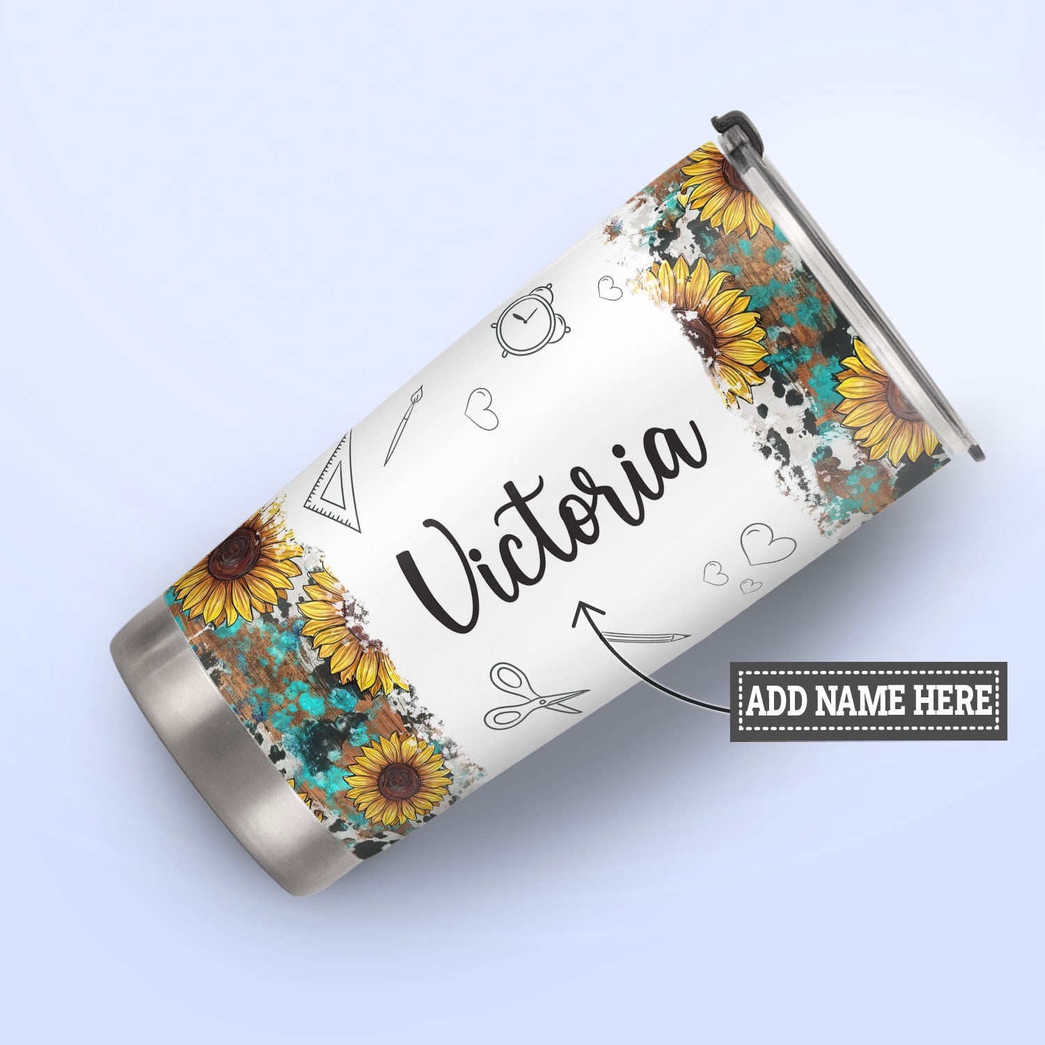 Teach Love Inspire HTRZ26079292PA Stainless Steel Tumbler