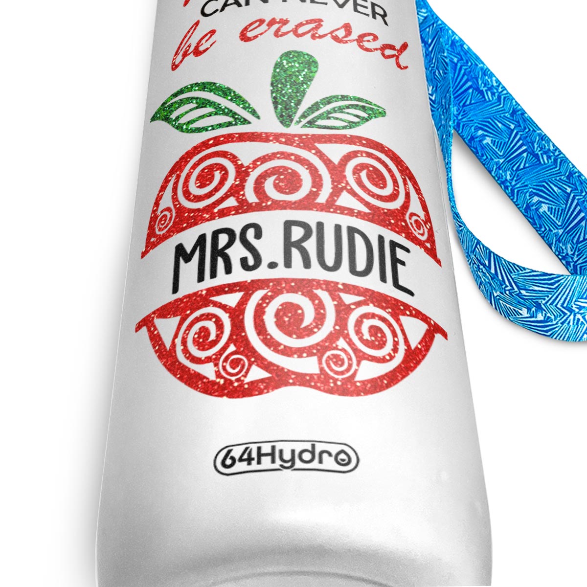 The Influence Of A Good Teacher Can Never Be Erased HHRZ09084927XA Water Tracker Bottle