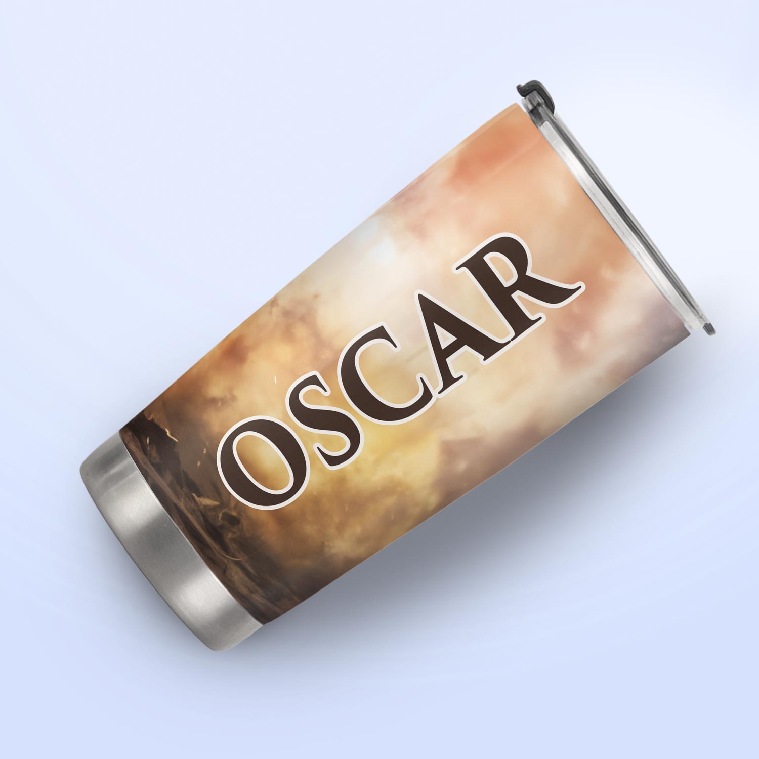 Veteran Hand Salute HTRZ28083725TX Stainless Steel Tumbler